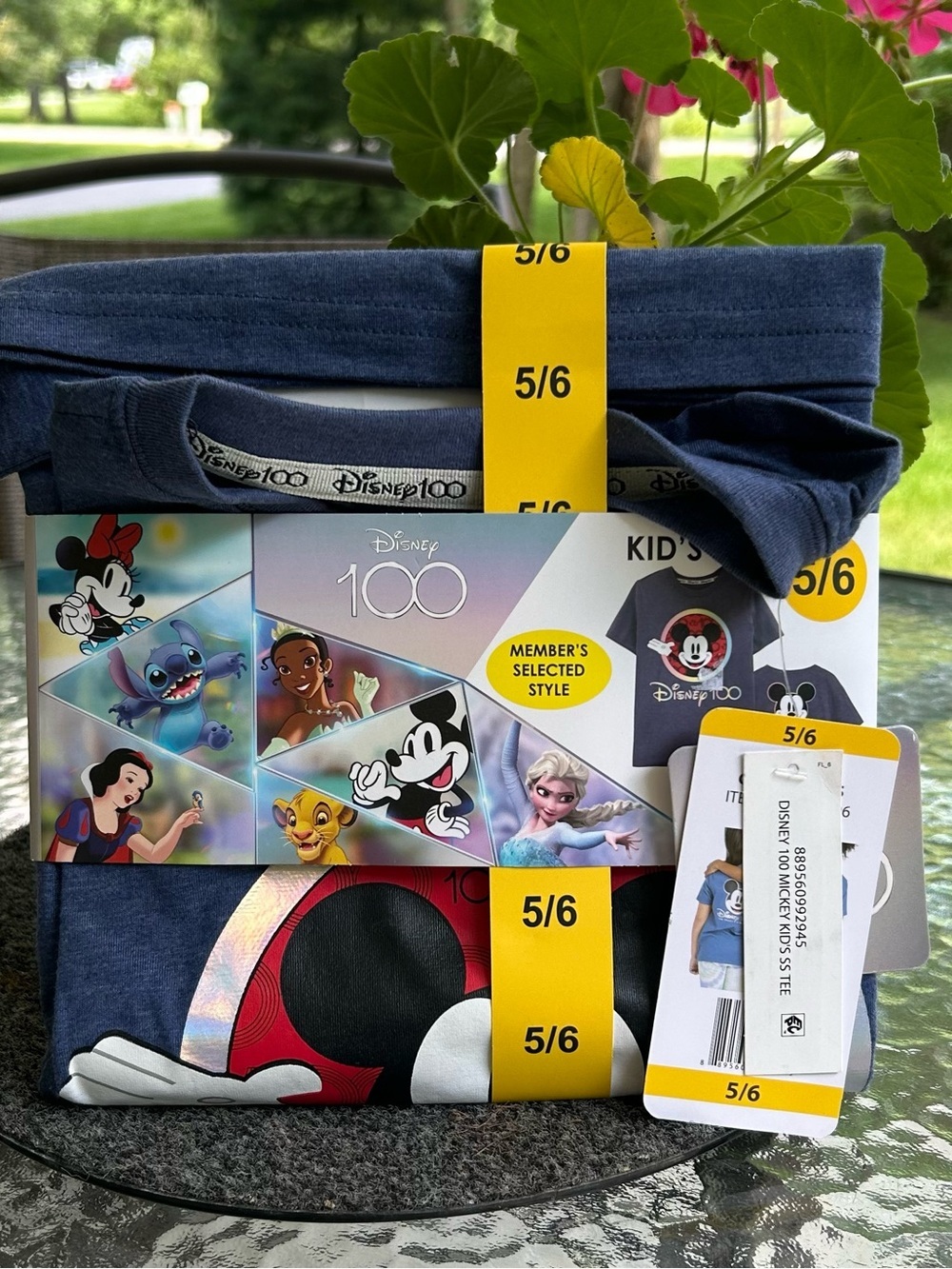 NWT-Disney 100 Mickey Mouse Kids T-shirt